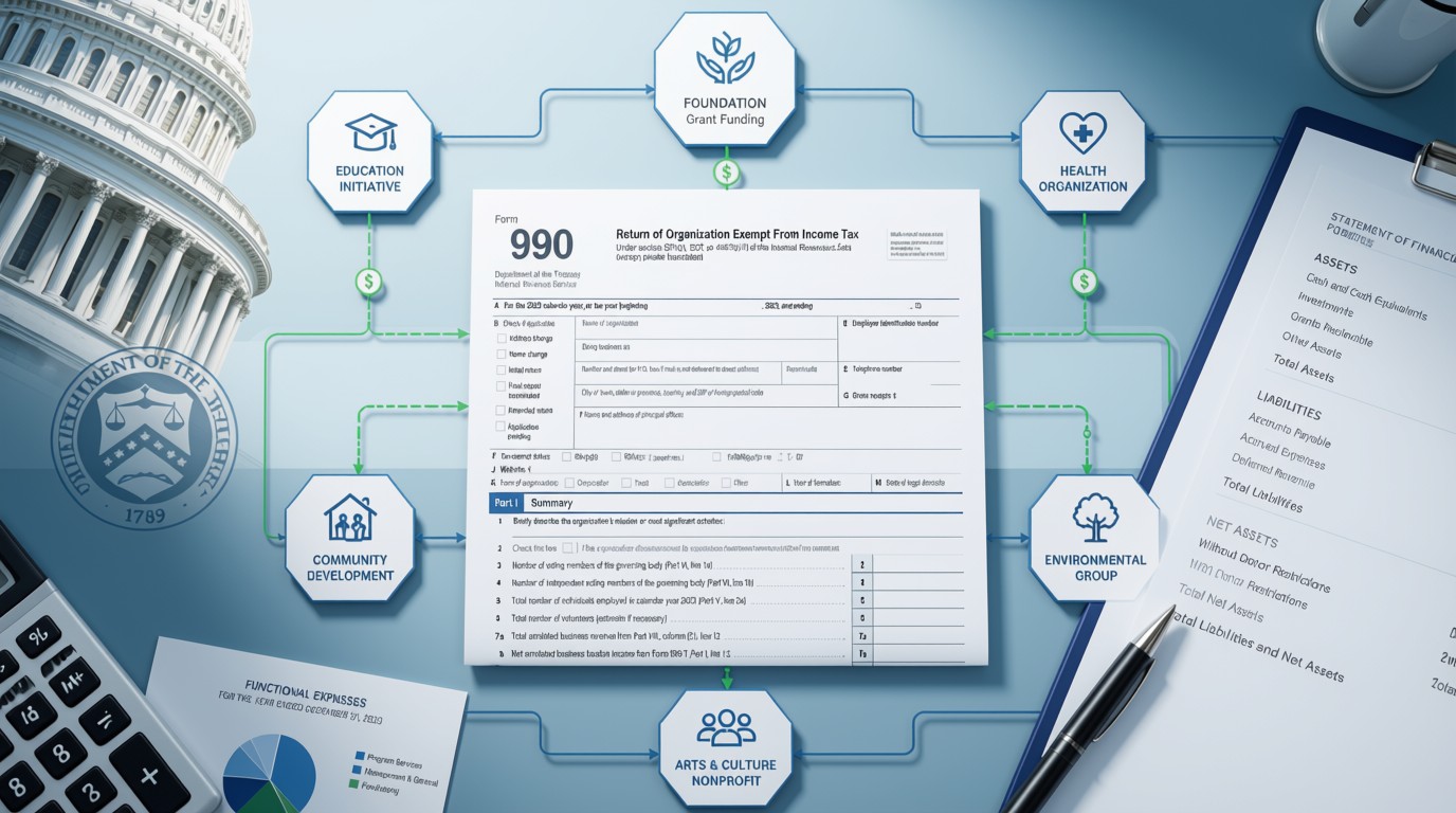IRS Form 990 transparency changes affecting nonprofit fiscal sponsorship reporting