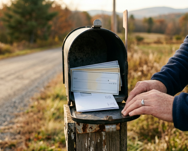protecting mailed paper checks from fraud