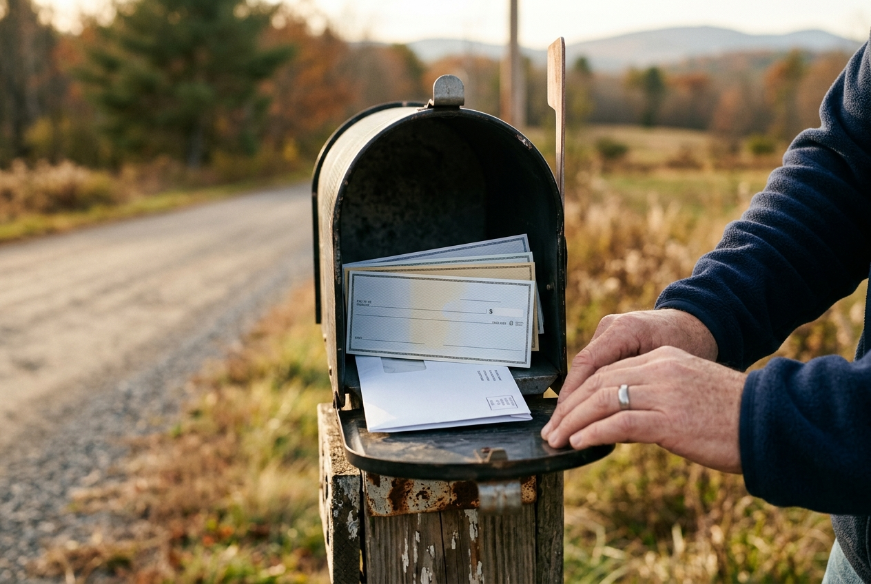 protecting mailed paper checks from fraud