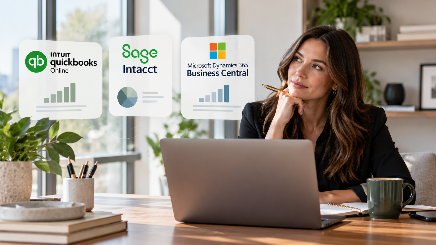 QuickBooks Online vs. Sage Intacct vs. Business Central – Accounting Software Comparison